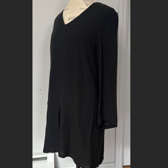 Black Silk Theory Dress - Picture 4 of 9